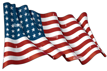 American Flag at the Boca Car Wash