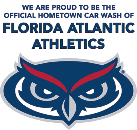 Florida Atlantic Official Hometown car wash